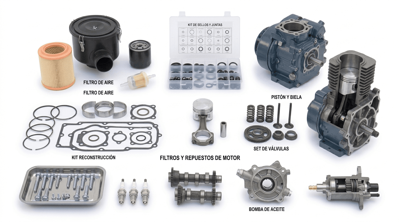 Filtros y Repuestos de Motor