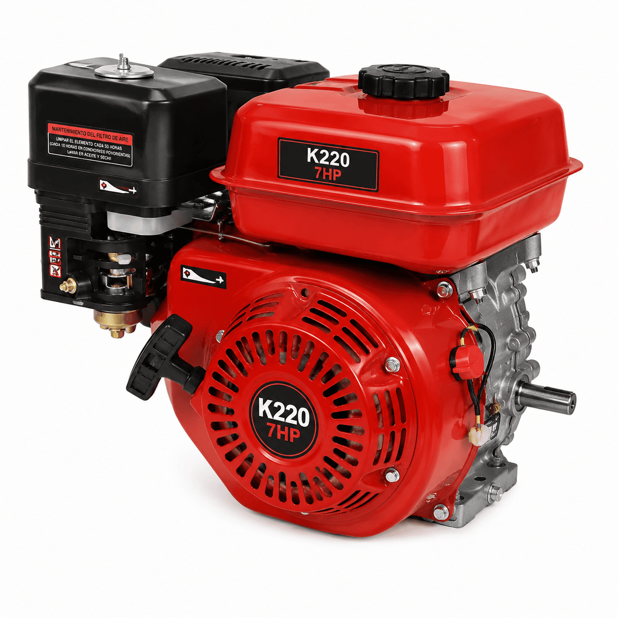 Motor Gasolinero Honda Rojo K220 7HP