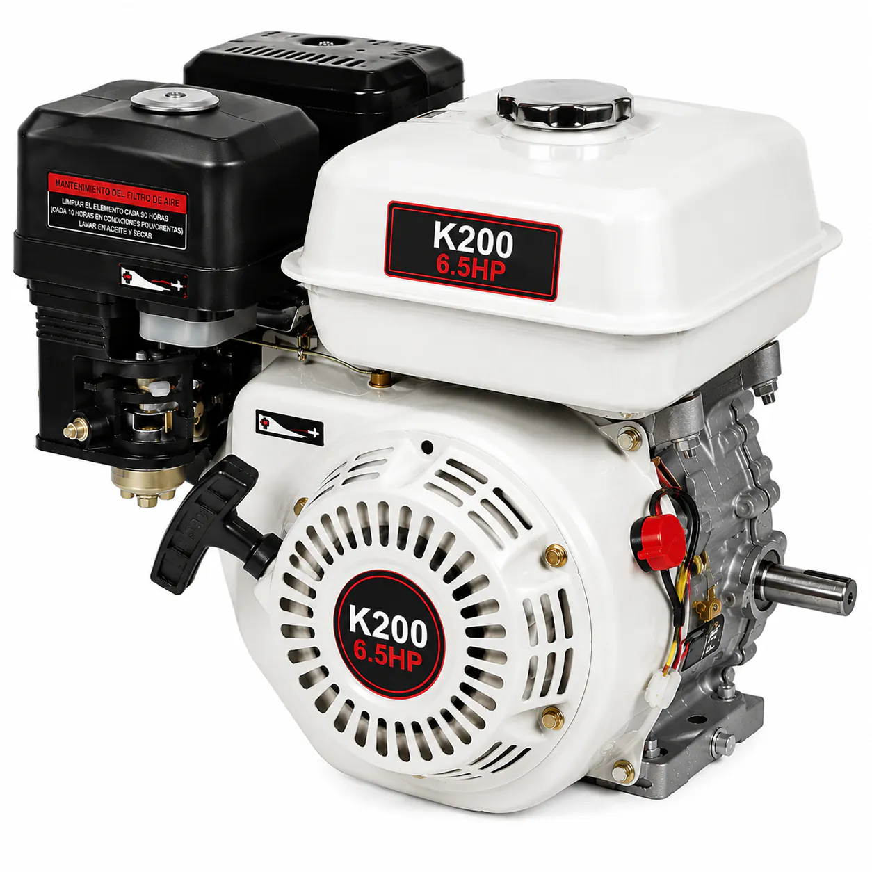 Motor Gasolinero Kawamoto Blanco K200 6.5HP